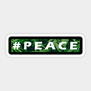 #peace Sticker